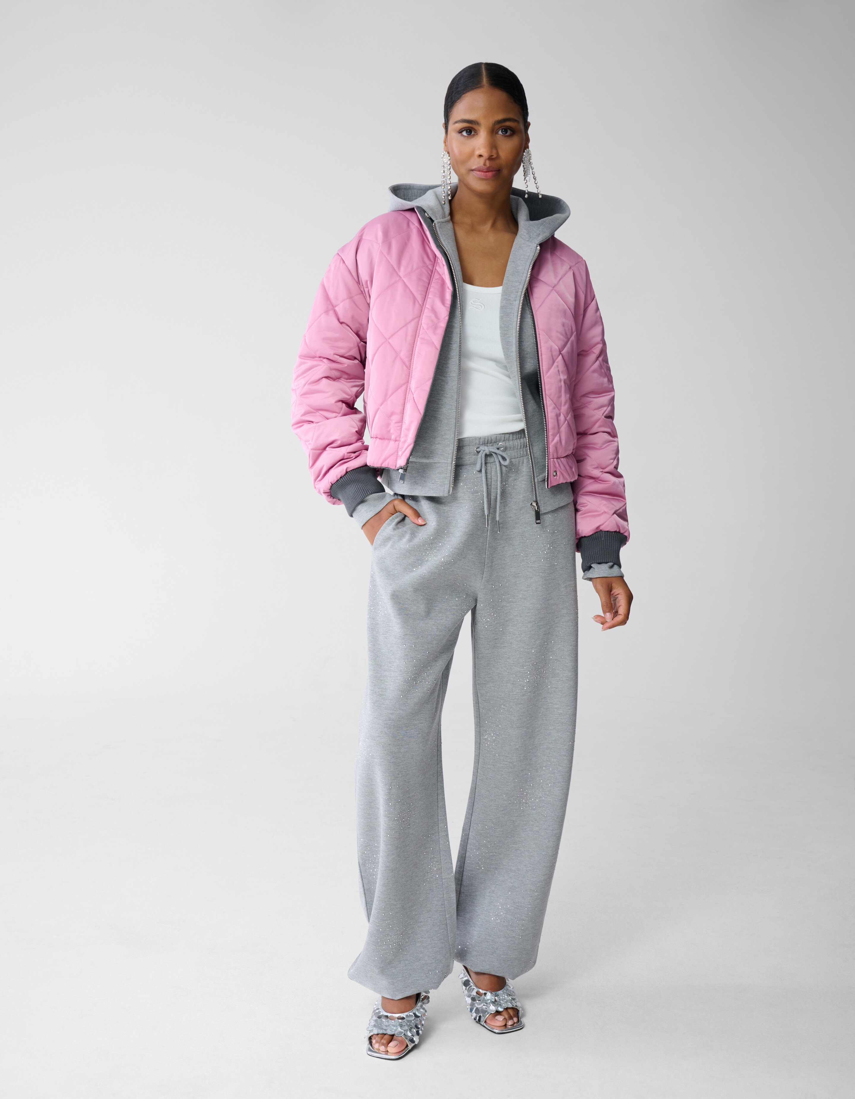 Reversible Bomber Jack Grijs By Fred SHOEBY WOMEN
