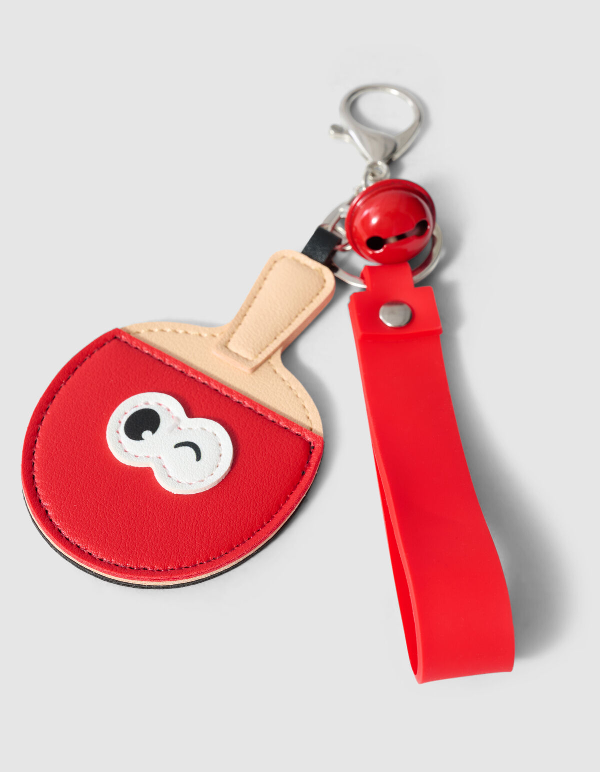 Pingpong Sleutelhanger Rood SHOEBY ACCESSOIRES