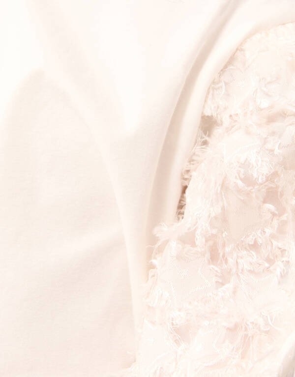 Ster Top Gebroken Wit SHOEBY GIRLS