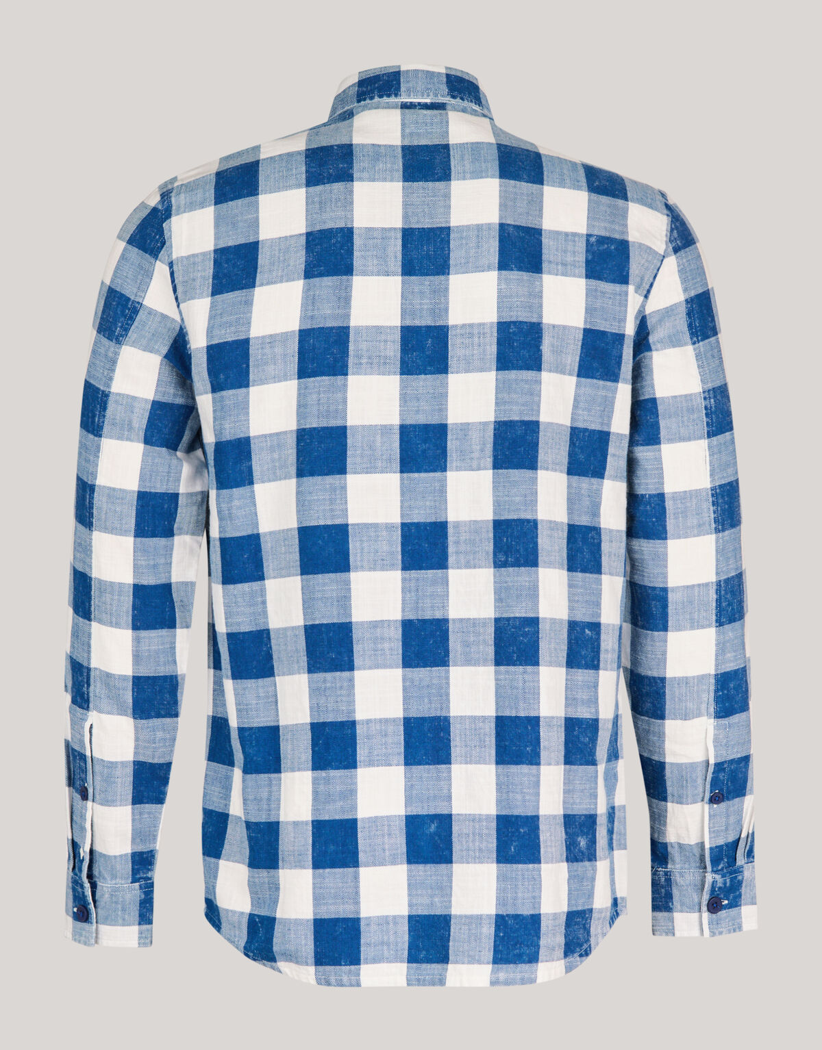 Ruiten Overhemd Blauw SHOEBY MEN