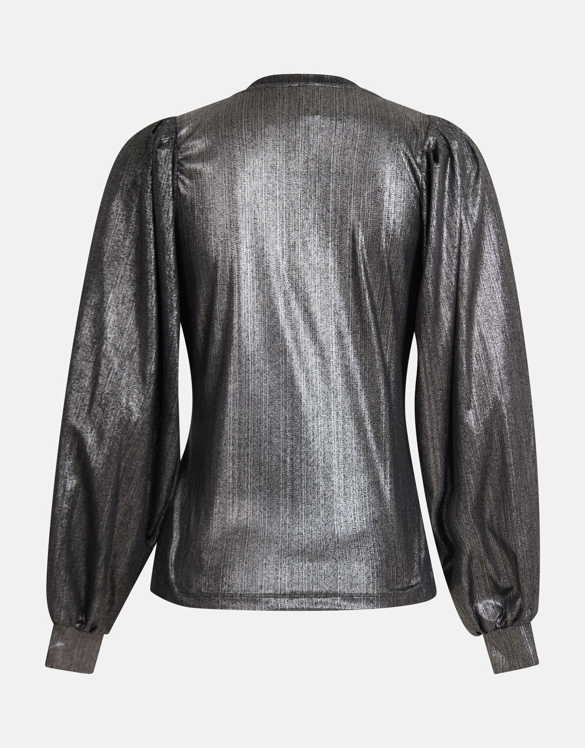 Glitter Lange Mouwen Top Zwart SHOEBY WOMEN