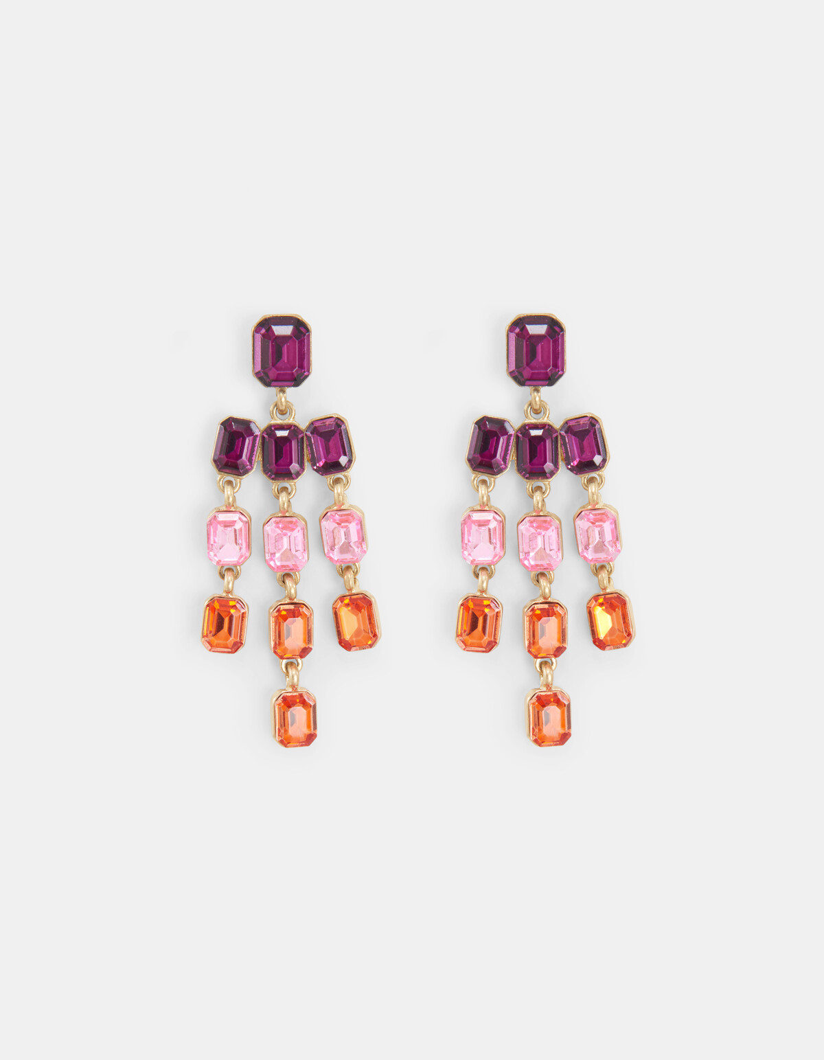 Retro Gradient Oorbellen