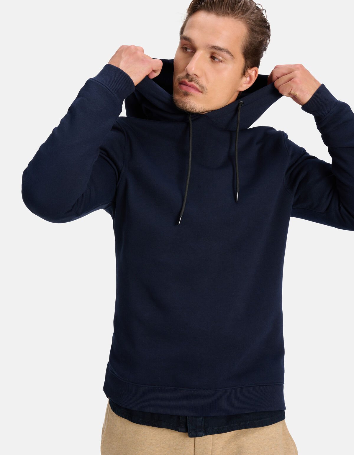 Hoodie Donkerblauw By Fred SHOEBY MEN
