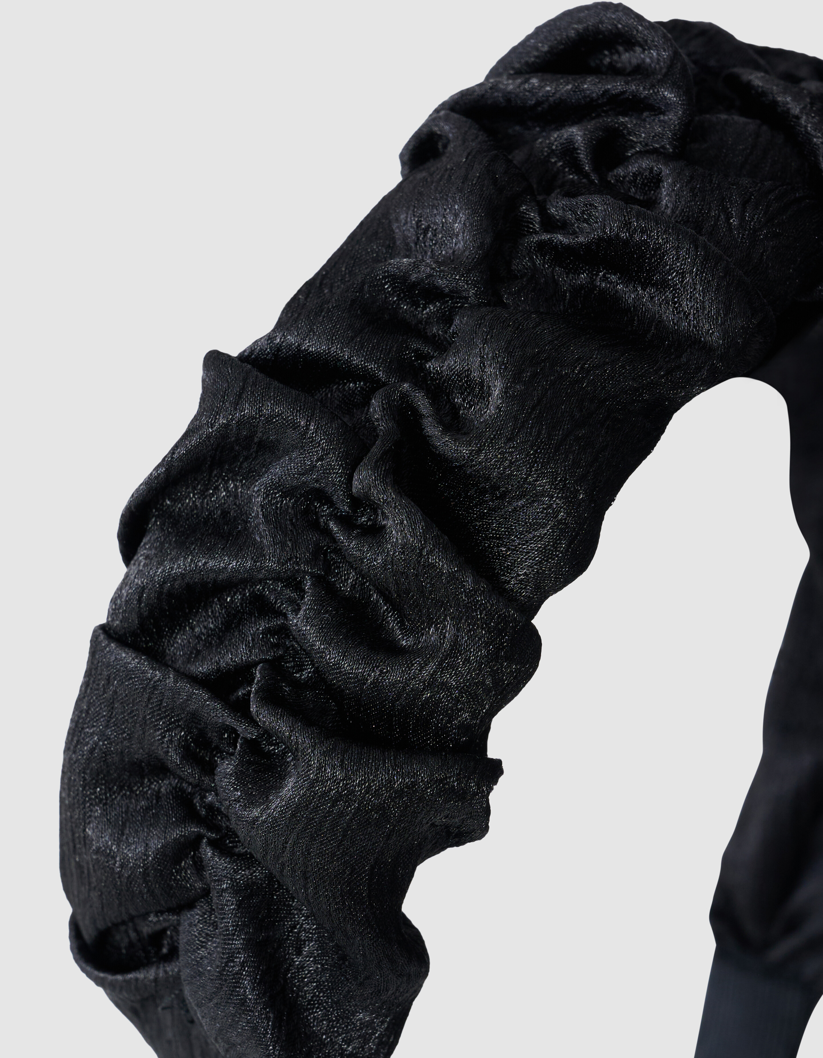 Scrunched Haarband Zwart SHOEBY ACCESSOIRES
