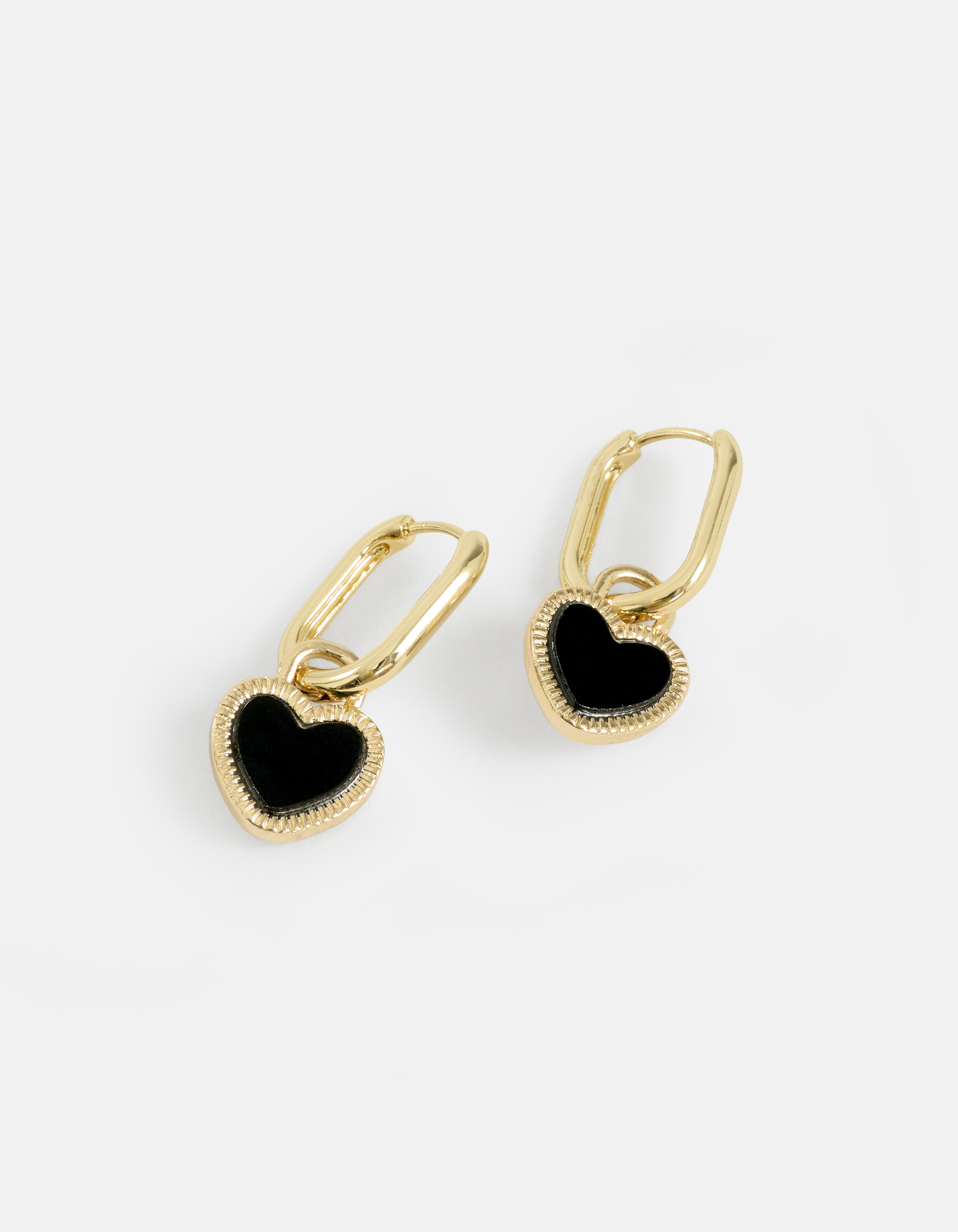 Two Colored Heart Oorbellen Goud SHOEBY ACCESSOIRES