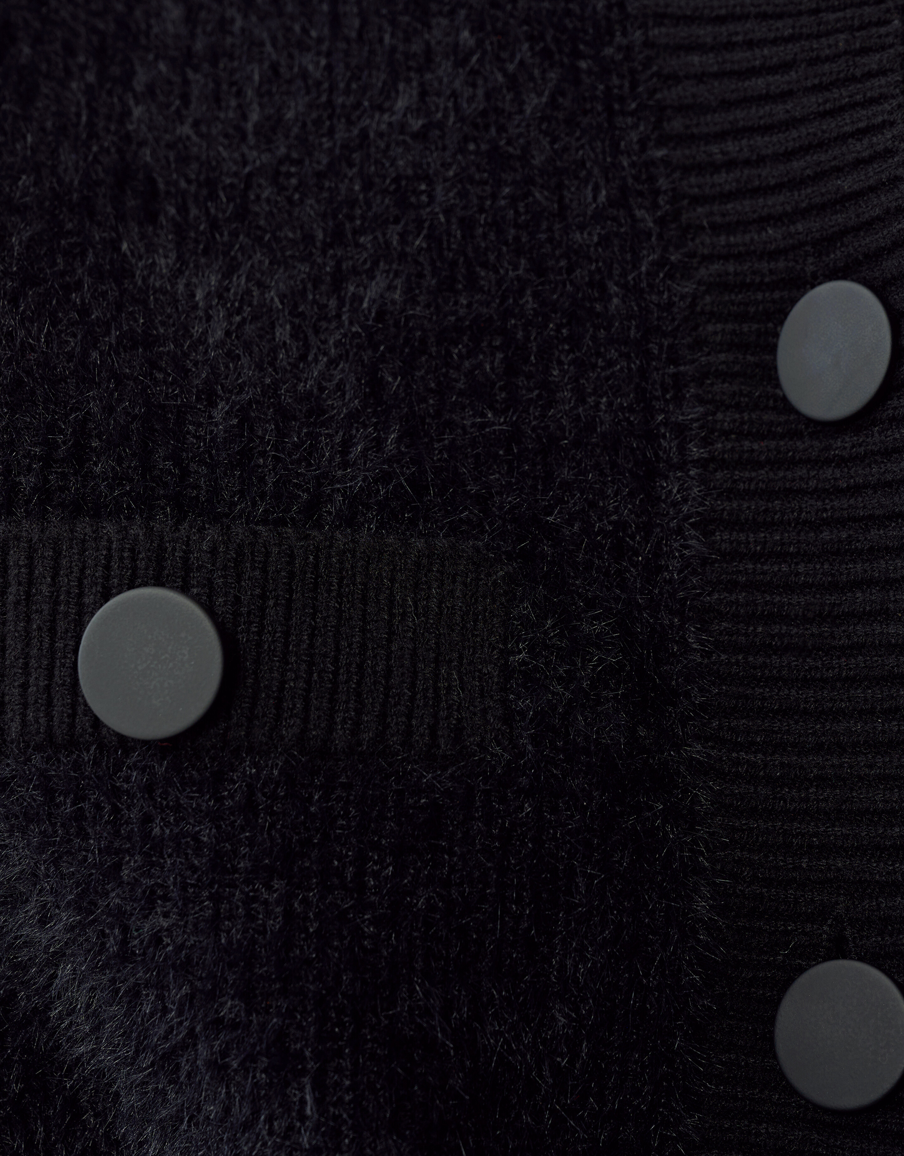 Button Vest Zwart By Mieke SHOEBY WOMEN