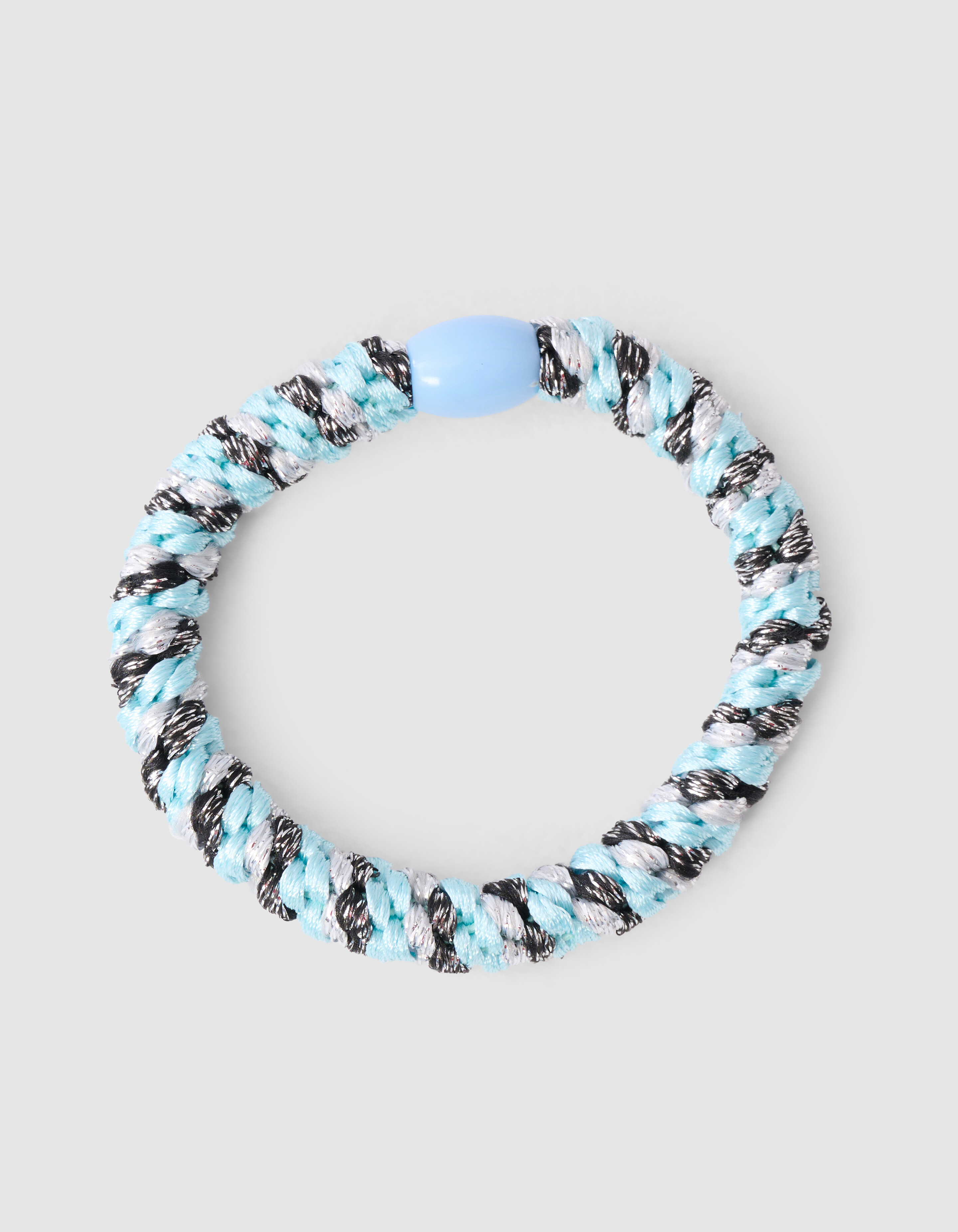 Lurex Haarelastiek Lichtblauw SHOEBY ACCESSOIRES