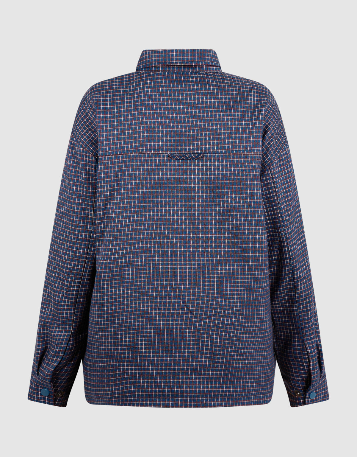 Oversized Padded Overshirt Donkerblauw SHOEBY BOYS