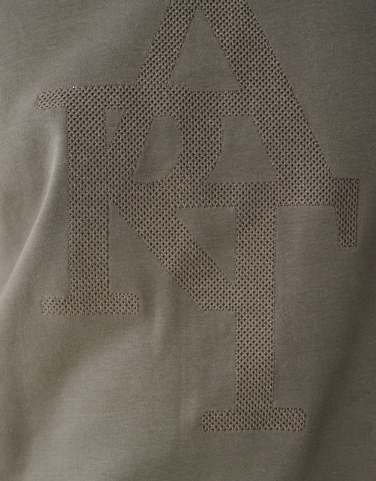 Embroidery Artwork T-shirt Donkergroen SHOEBY MEN