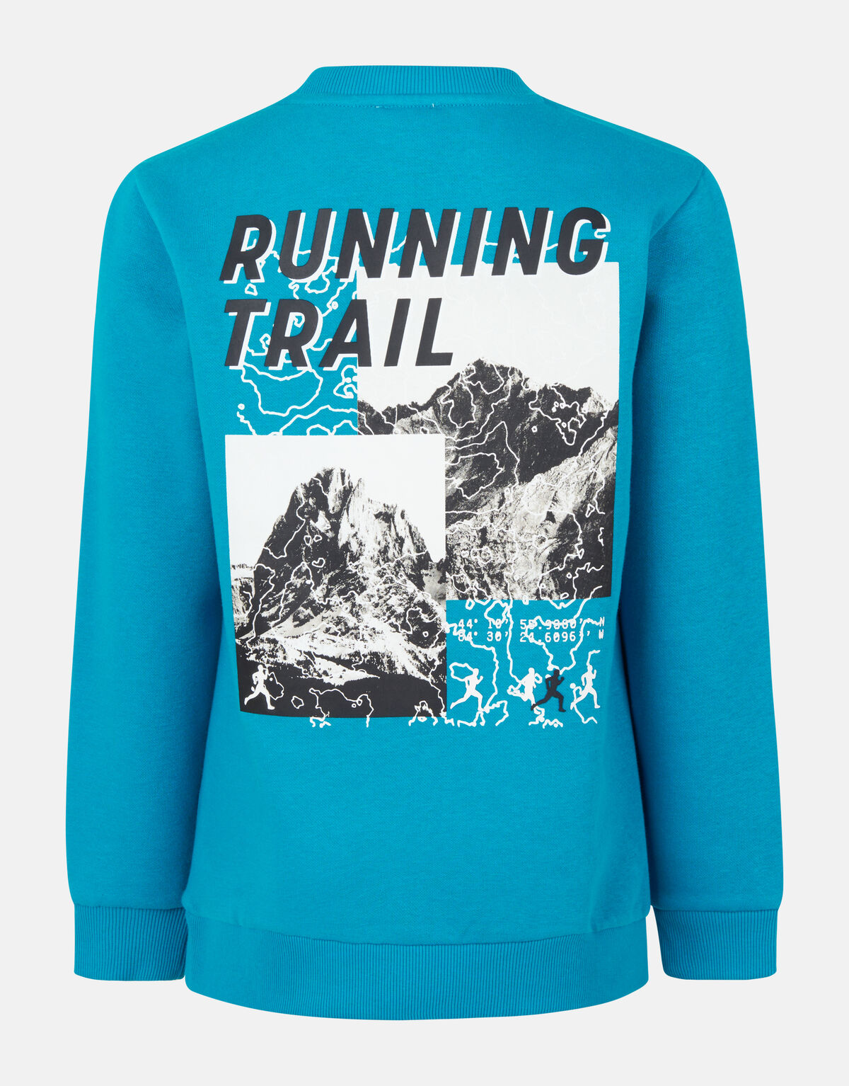 Printed Sweater Blauw SHOEBY BOYS