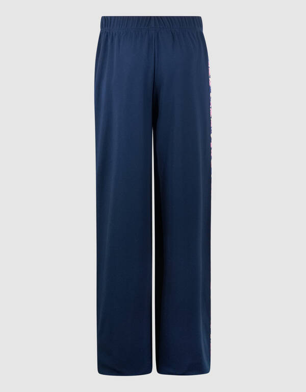 Flower Wide Leg Broek Donkerblauw SHOEBY GIRLS