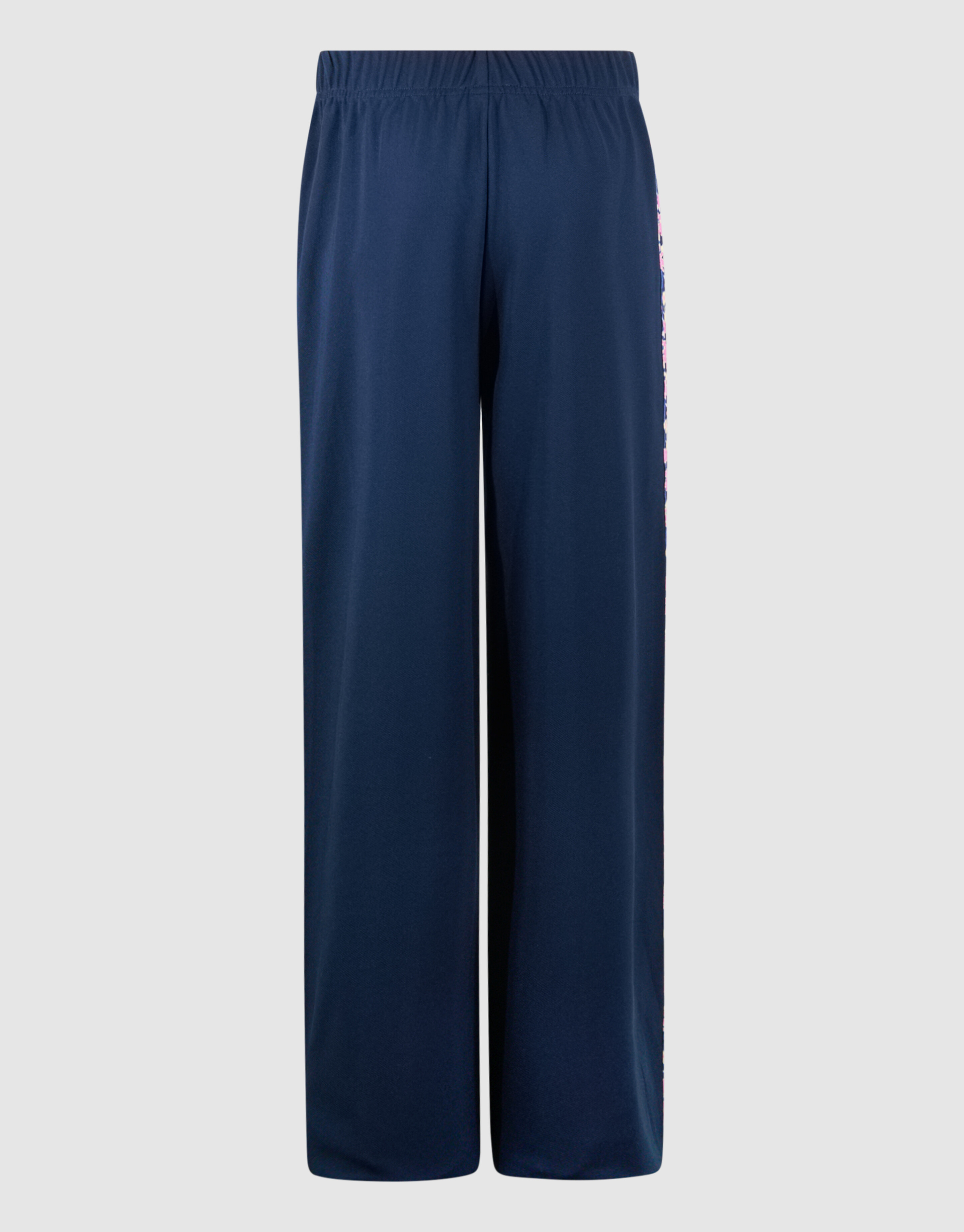 Flower Wide Leg Broek Donkerblauw SHOEBY GIRLS