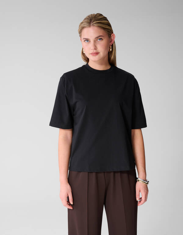 Padded T-shirt Zwart SHOEBY WOMEN