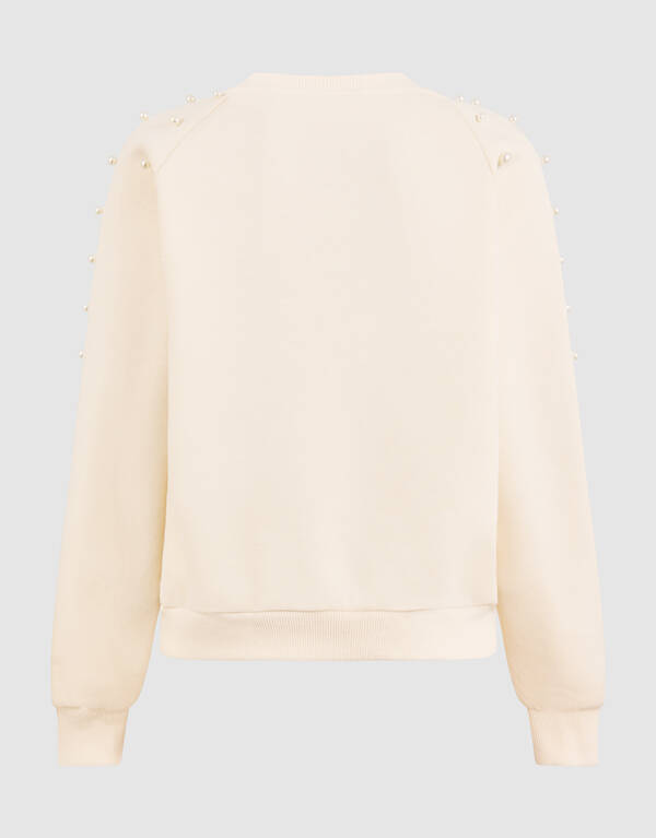 Parel Sweater Gebroken Wit SHOEBY GIRLS