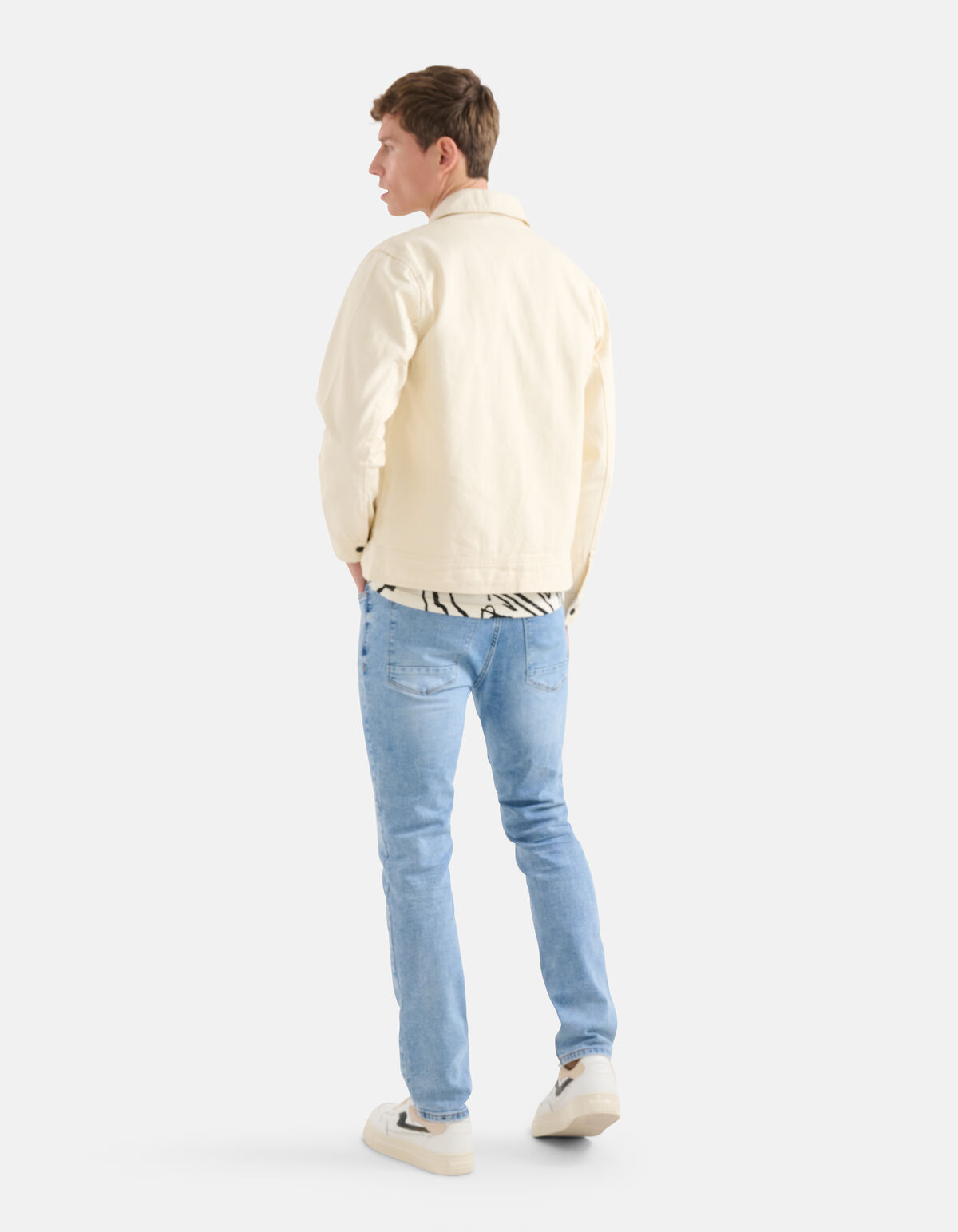 Twill Spijkerjack Beige SHOEBY MEN