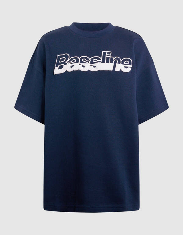 Basseline Artwork T-shirt Donkerblauw SHOEBY BOYS