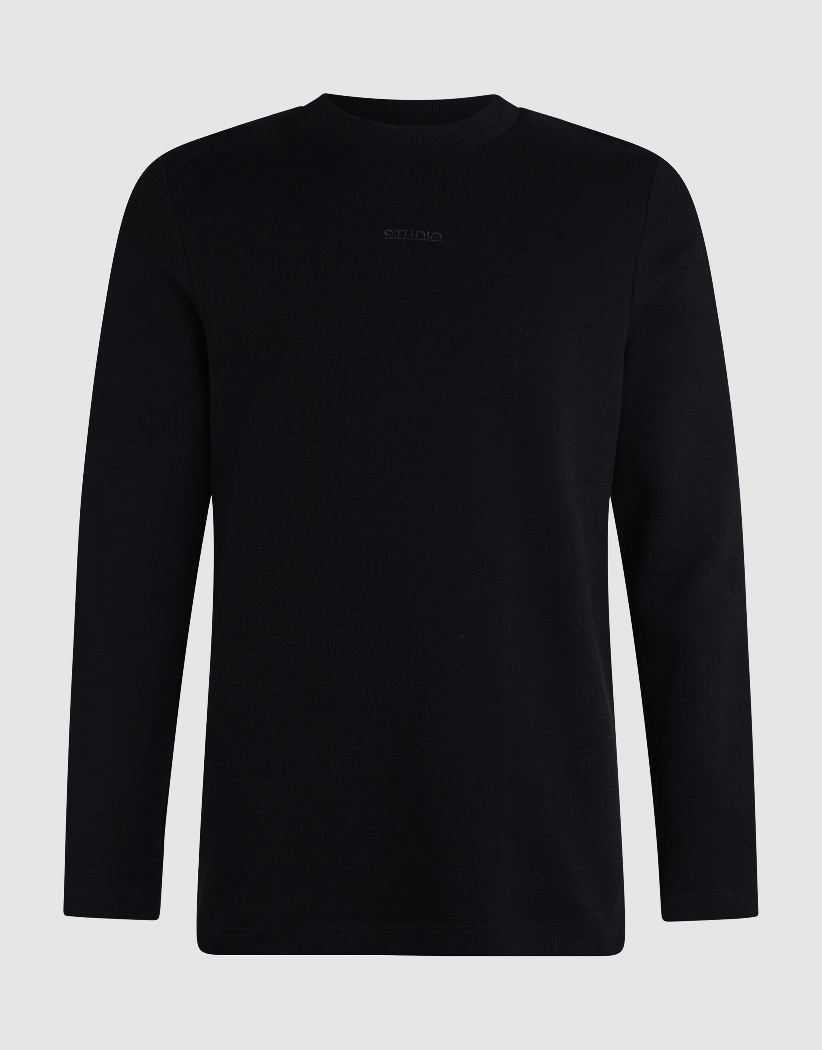 Studio Structuur T-shirt Zwart SHOEBY MEN