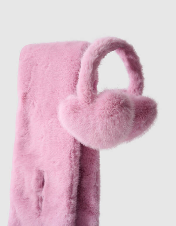 Winter Set Roze SHOEBY ACCESSOIRES