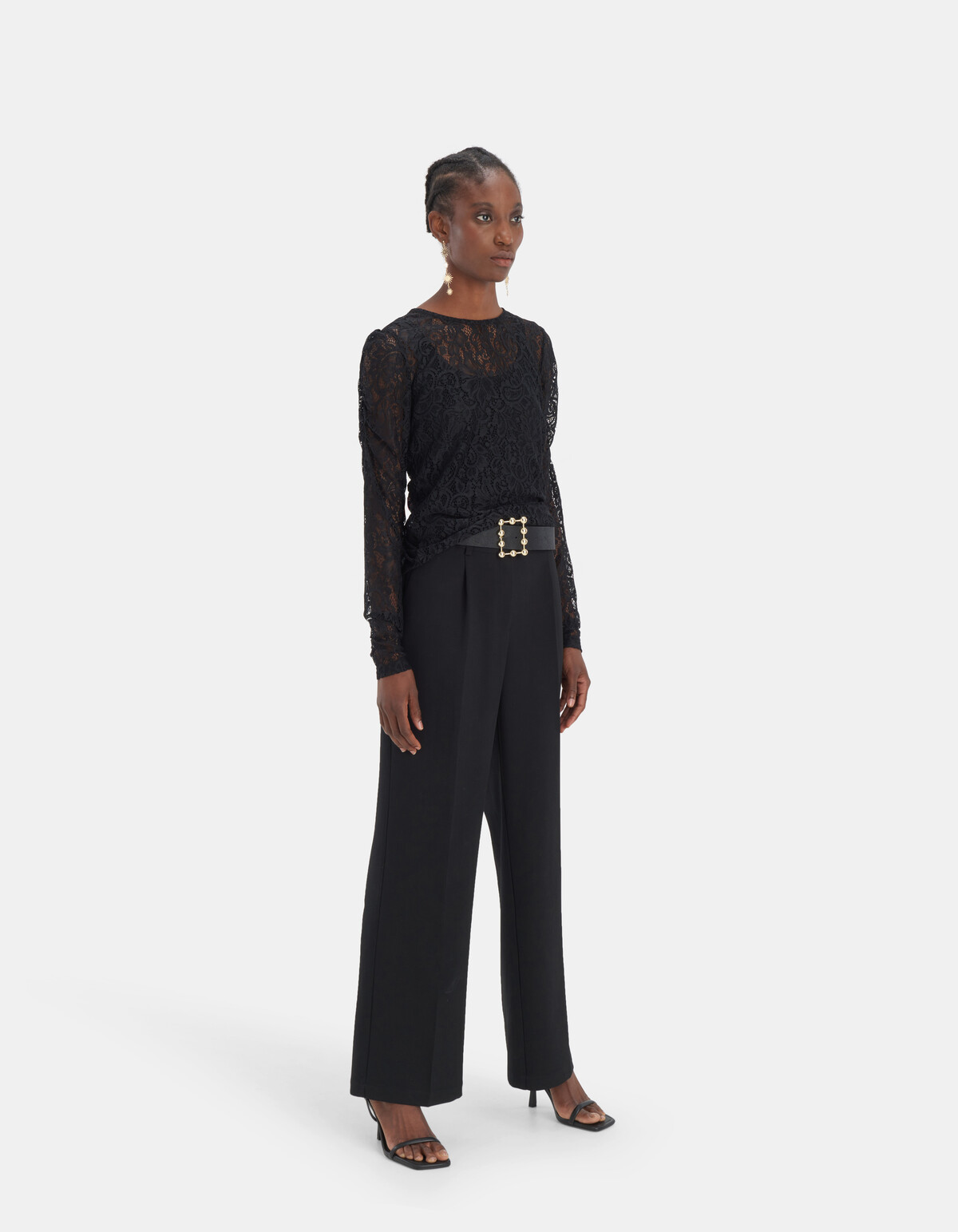 Kim Mesh Top