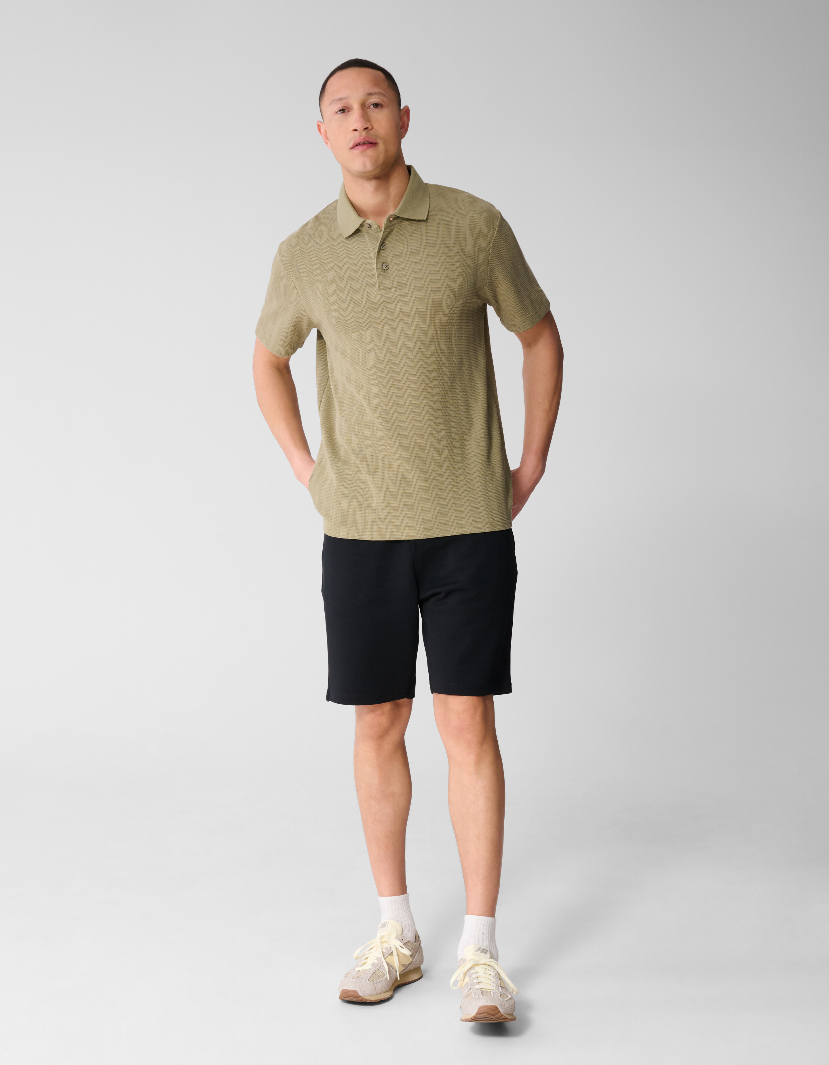 Pique Short Zwart SHOEBY MEN