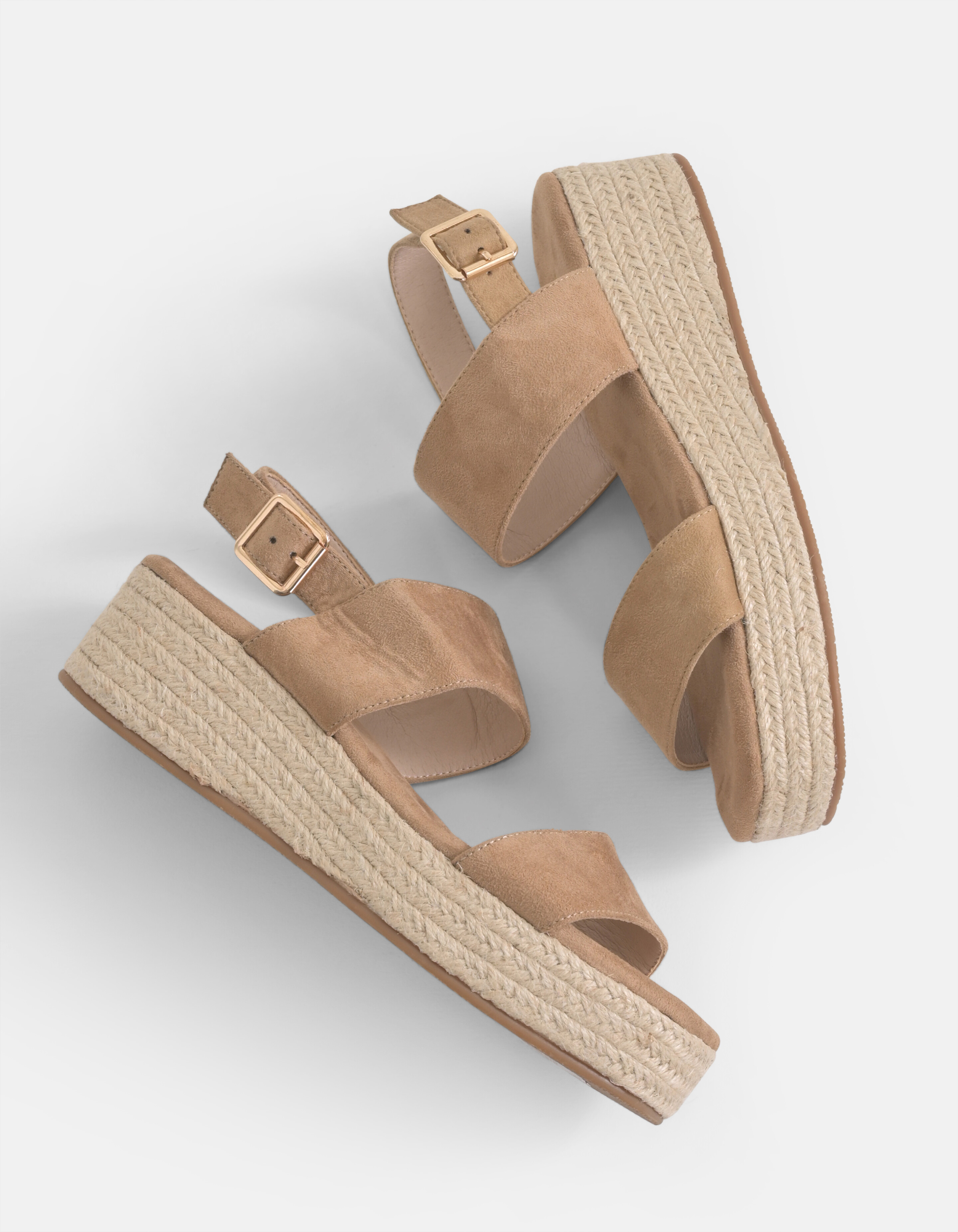 Espadrilles Sleehak Beige SHOEBY SHOES