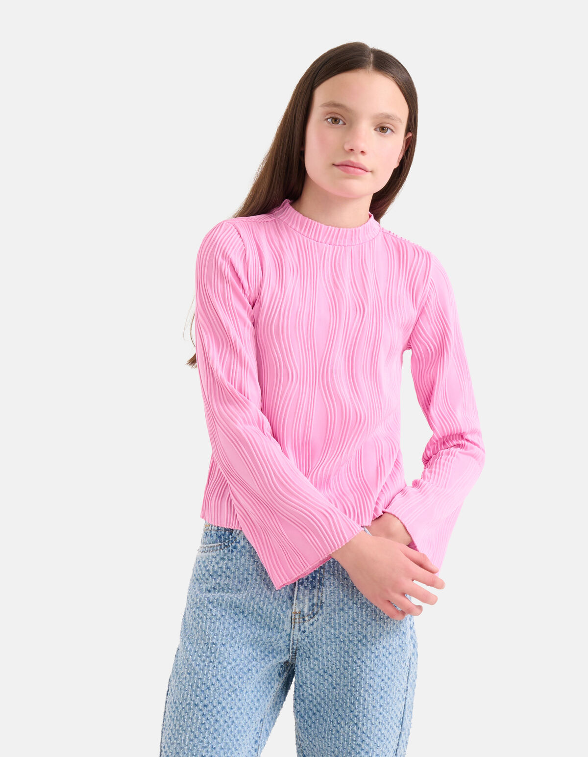 Structuur Top Roze SHOEBY GIRLS
