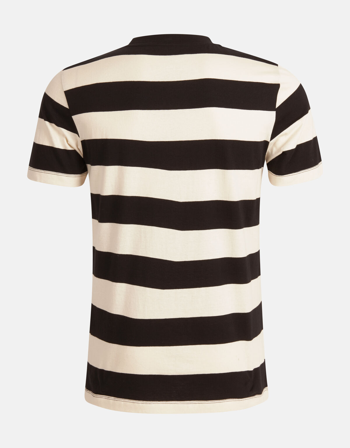 Gestreept T-shirt Zwart SHOEBY MEN