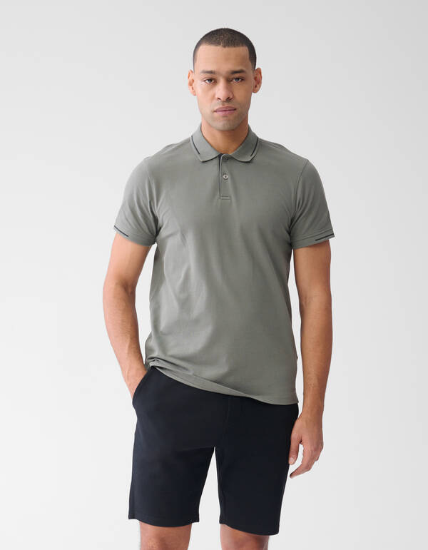 Pique Logo Short Zwart SHOEBY MEN