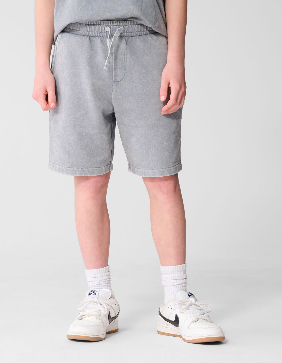 Surf Wave Artwork Short Grijs SHOEBY BOYS