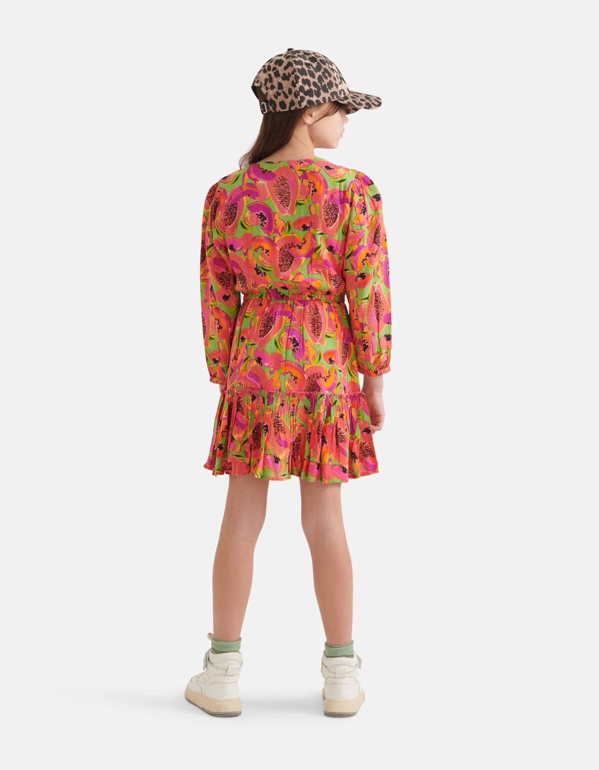 Fruit Jurk Groen SHOEBY GIRLS
