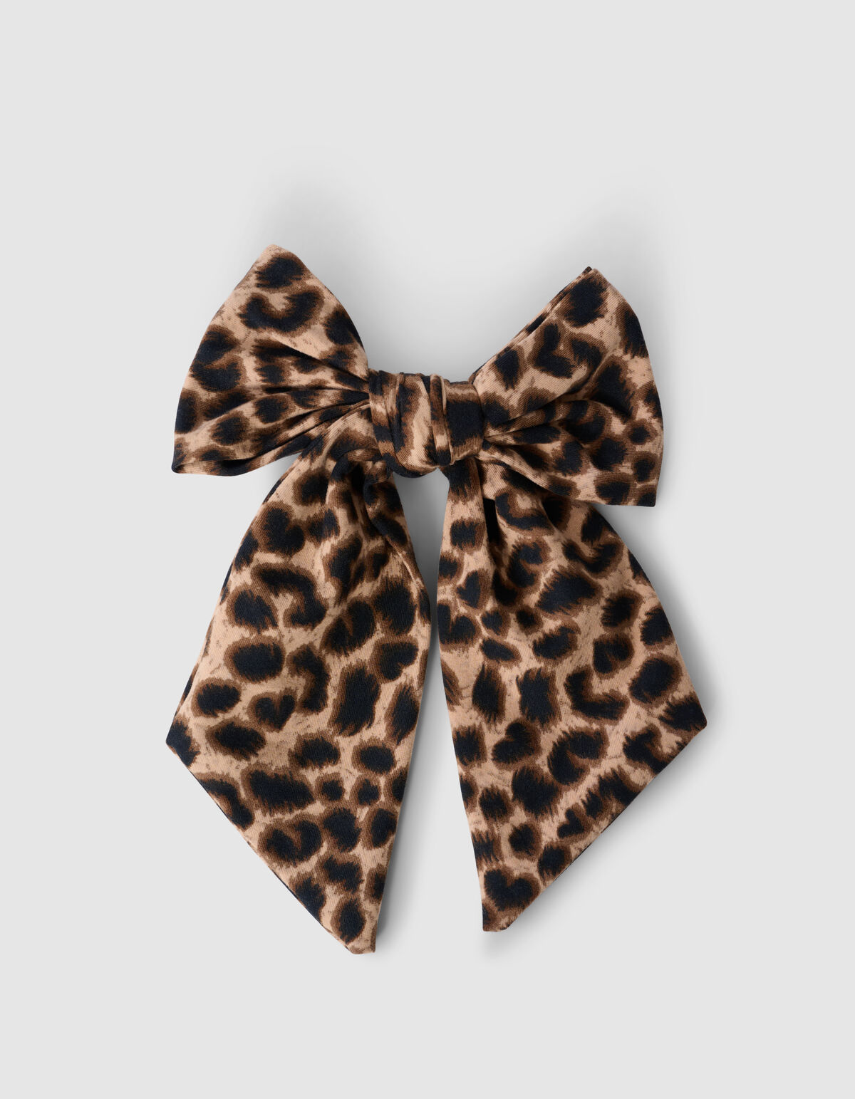 Leopard Strik Haarclip Lichtbruin SHOEBY GIRLS