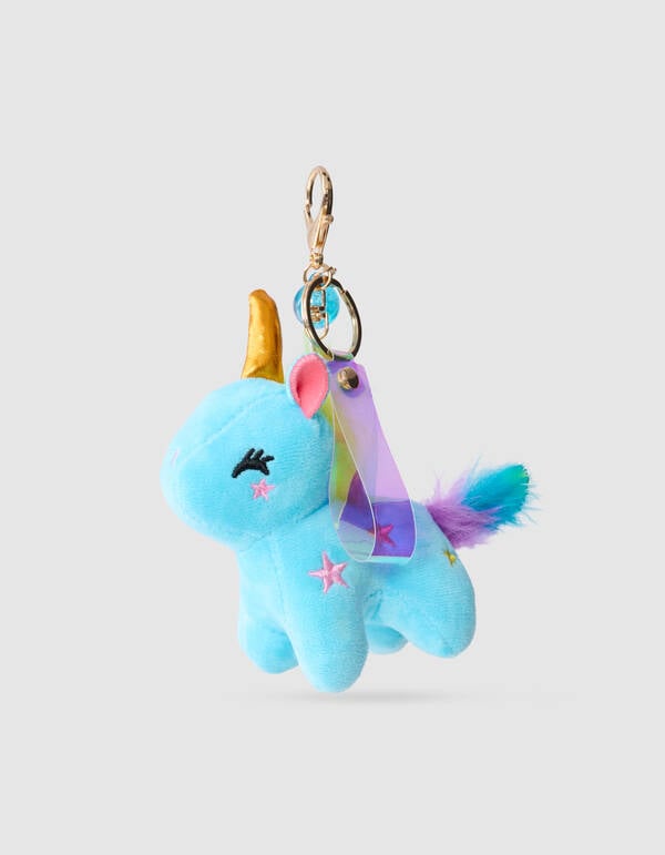 Unicorn Sleutelhanger Blauw SHOEBY GIRLS
