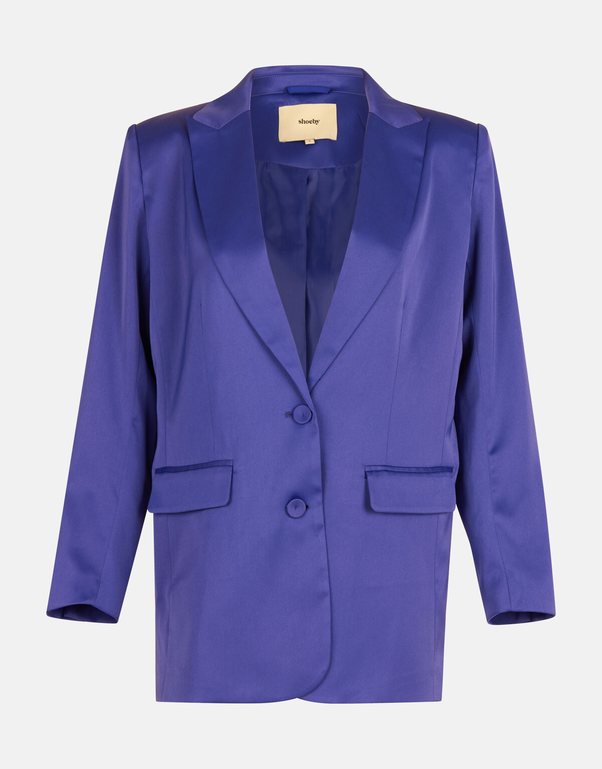 Satijnen Blazer Paars SHOEBY WOMEN