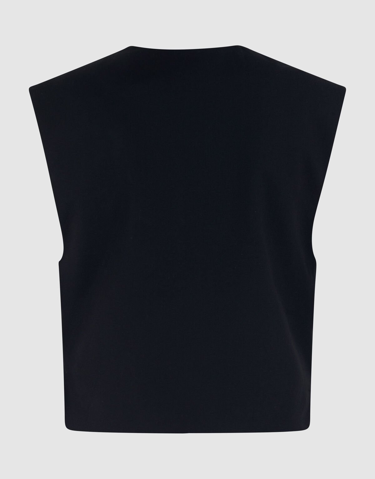 Cropped Gilet Zwart By Lonneke SHOEBY WOMEN