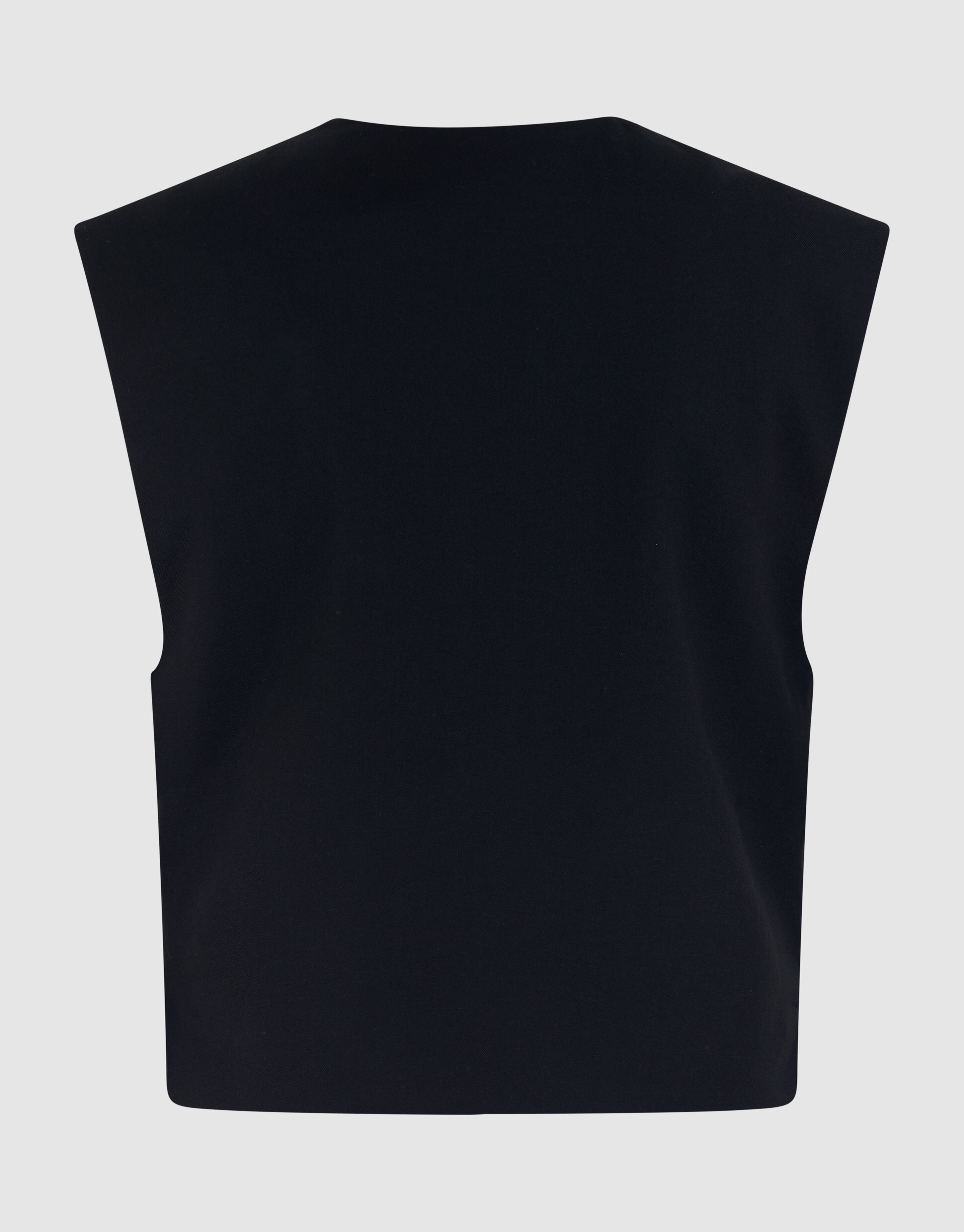 Cropped Gilet Zwart By Lonneke SHOEBY WOMEN