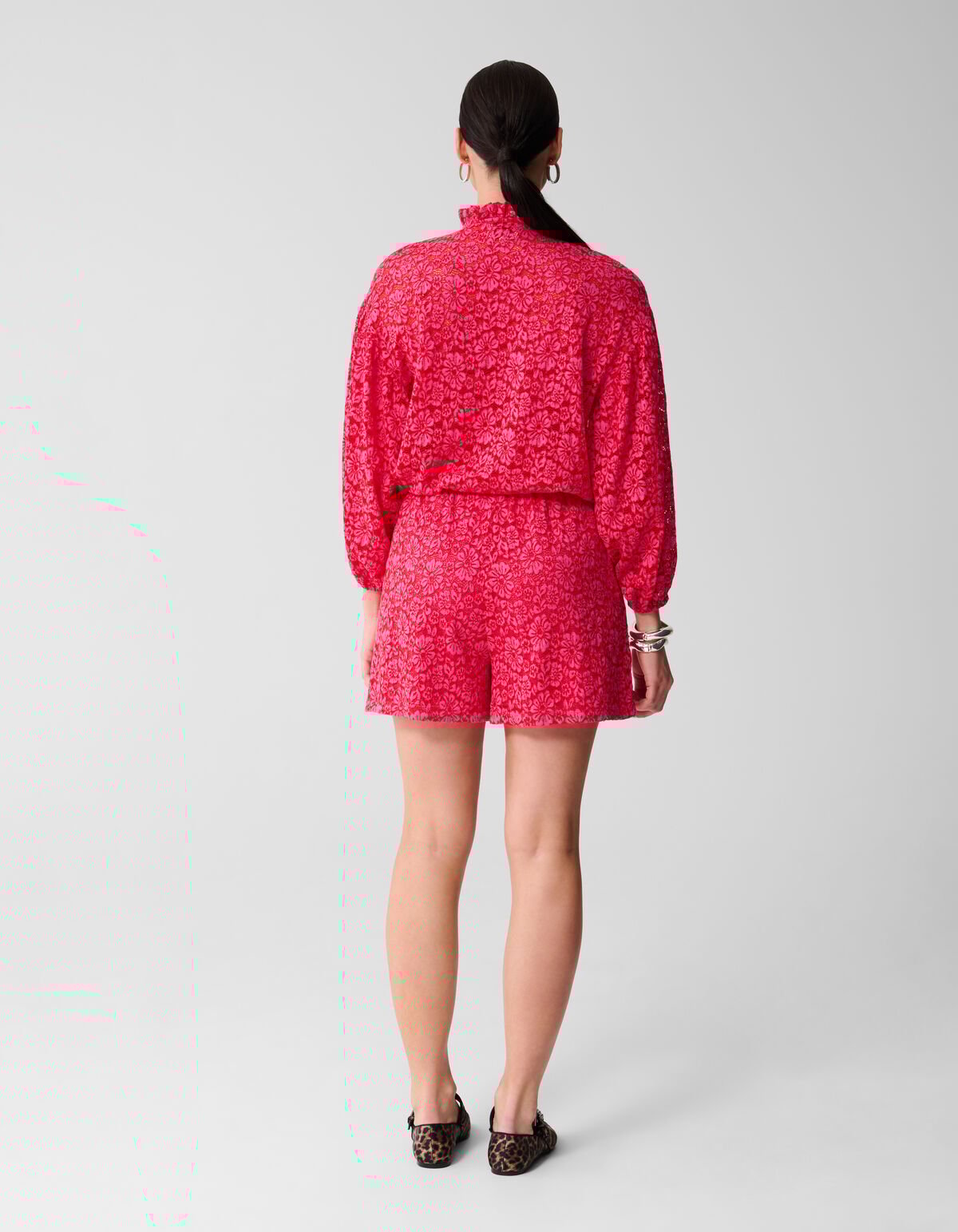 Kanten Short Roze SHOEBY WOMEN