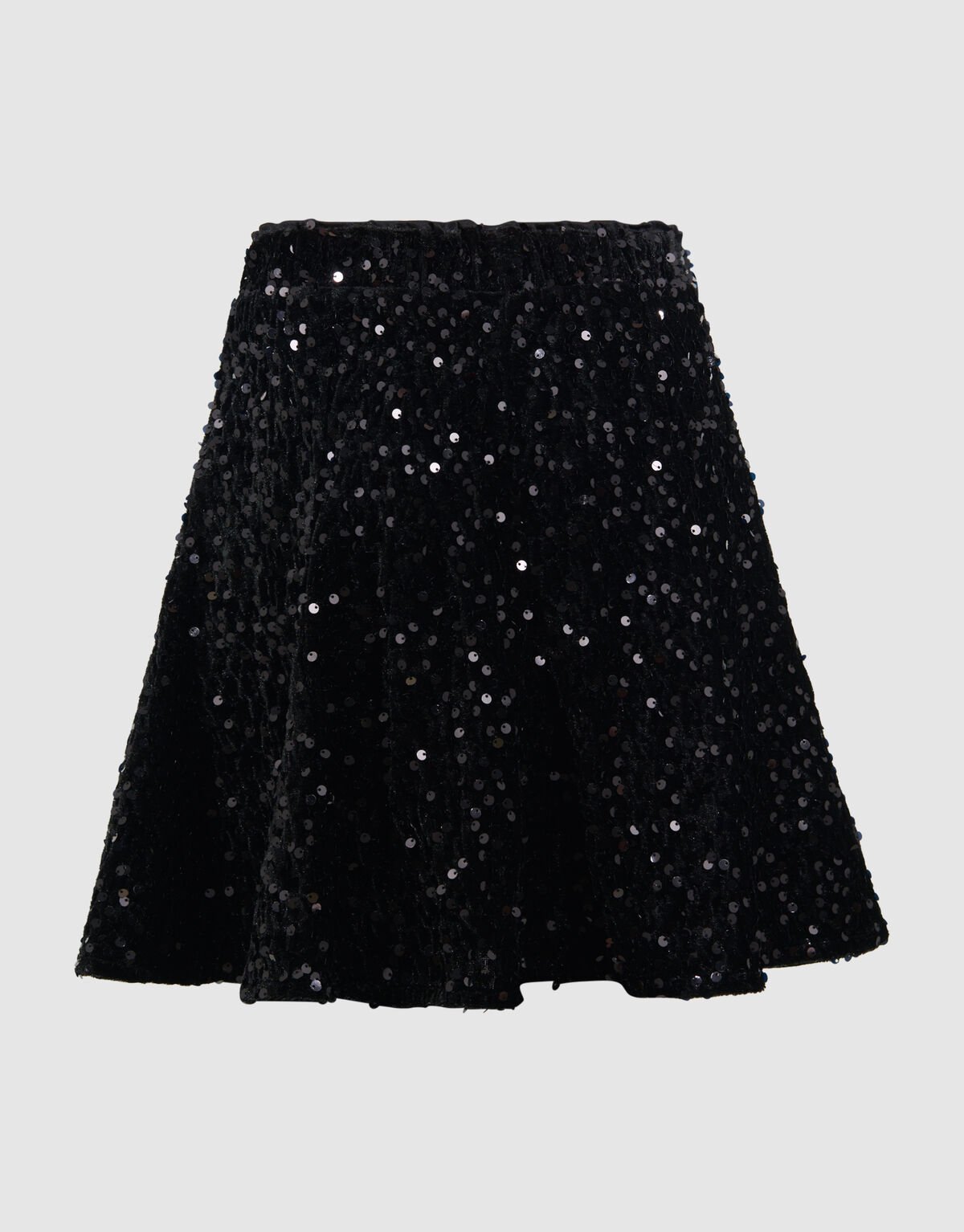 Sequin Mini Rok Zwart SHOEBY GIRLS