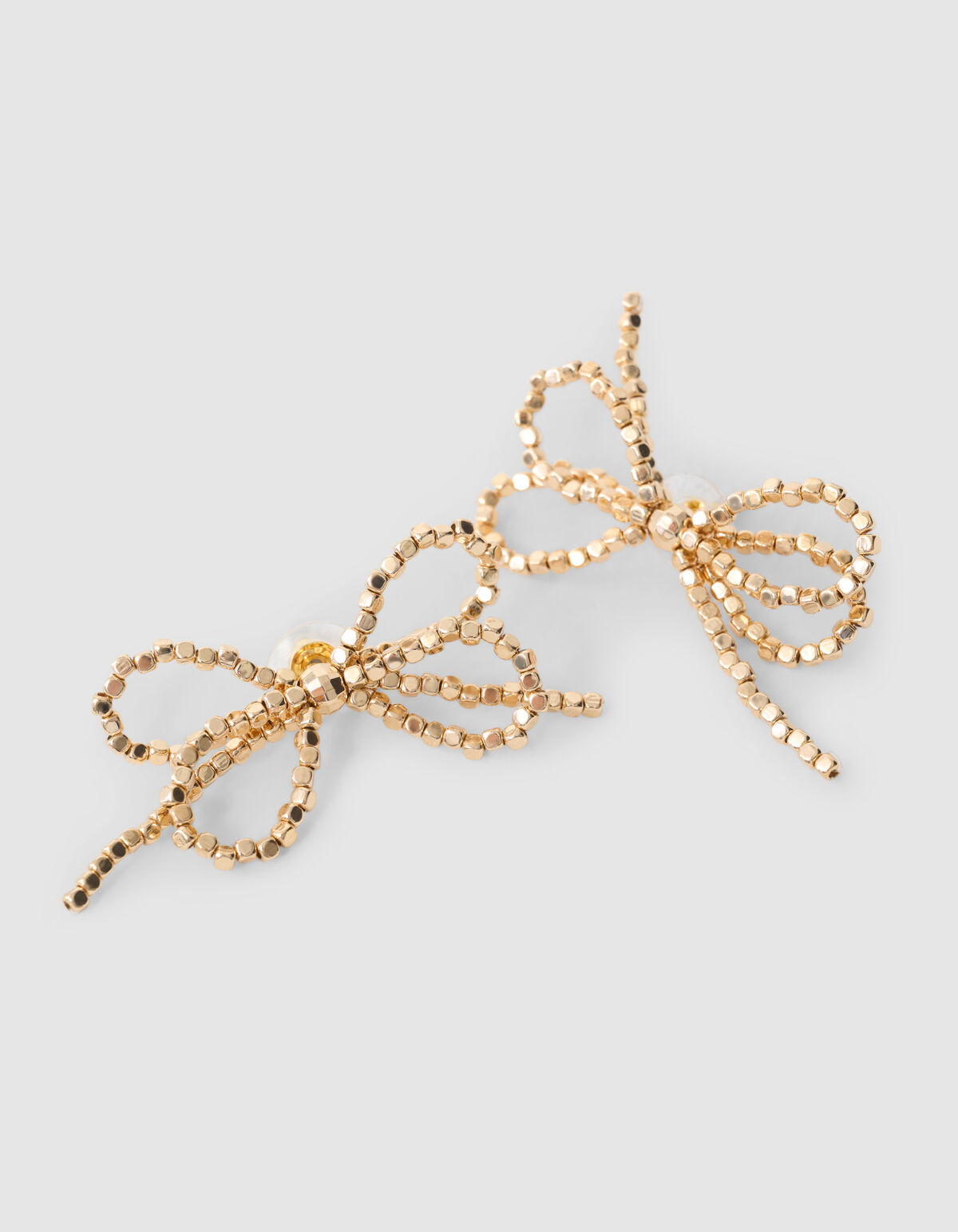 Beaded Strik Oorbellen Goud SHOEBY ACCESSOIRES