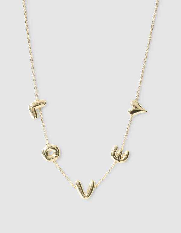 Love Ketting Goud SHOEBY ACCESSOIRES