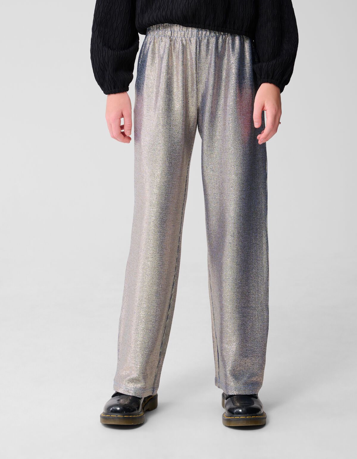 Metallic Broek Blauw SHOEBY GIRLS