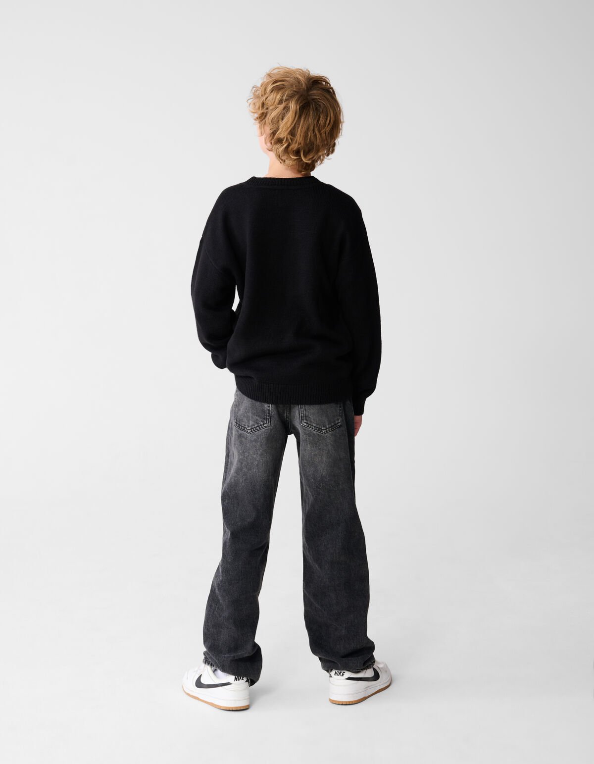 Endless Gebreide Trui Zwart SHOEBY BOYS