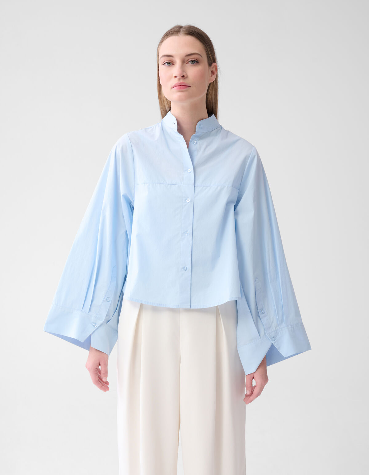 Oversized Blouse Blauw By Lonneke SHOEBY WOMEN