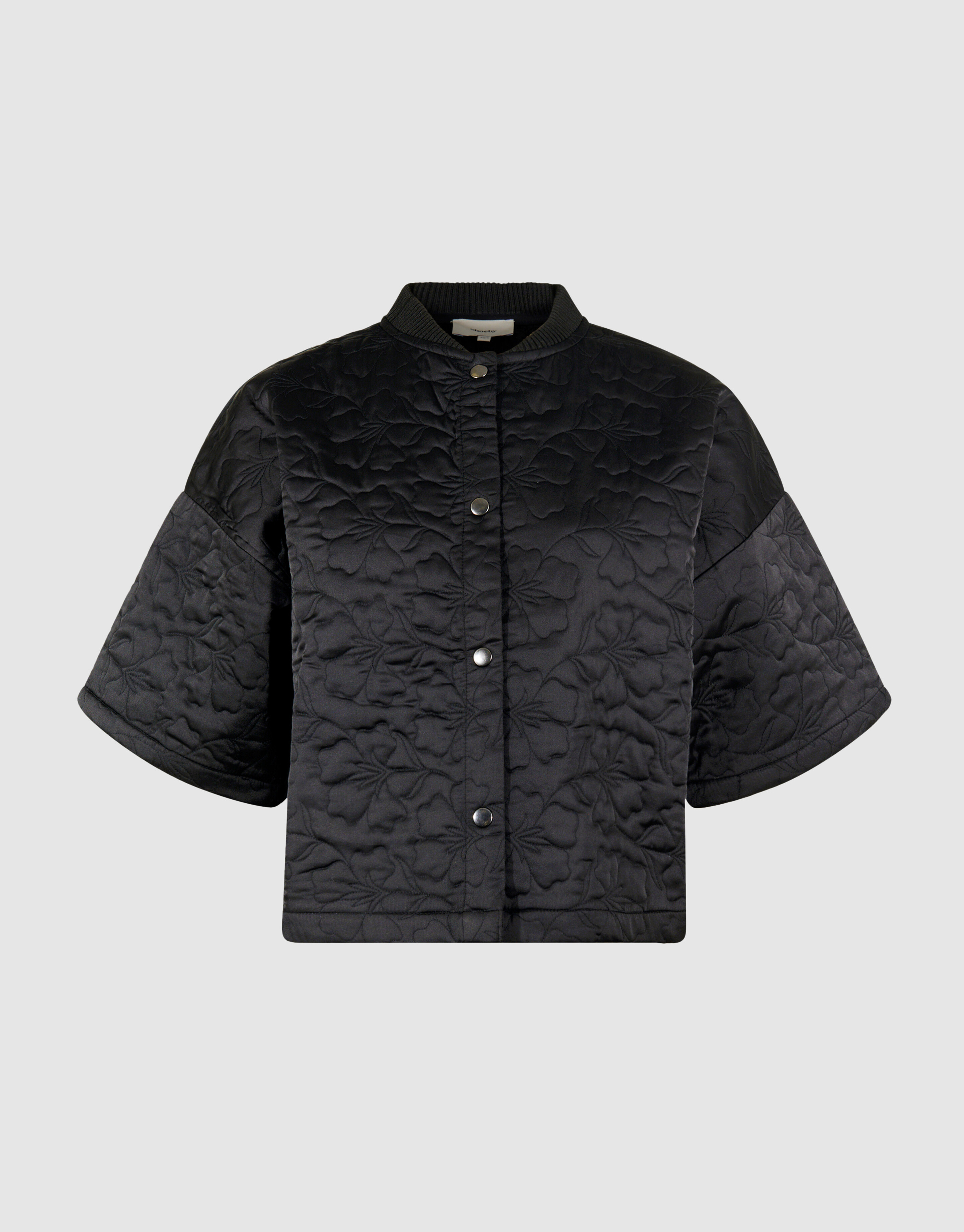 Short Sleeve Embroidery Bomber Jack Zwart SHOEBY WOMEN