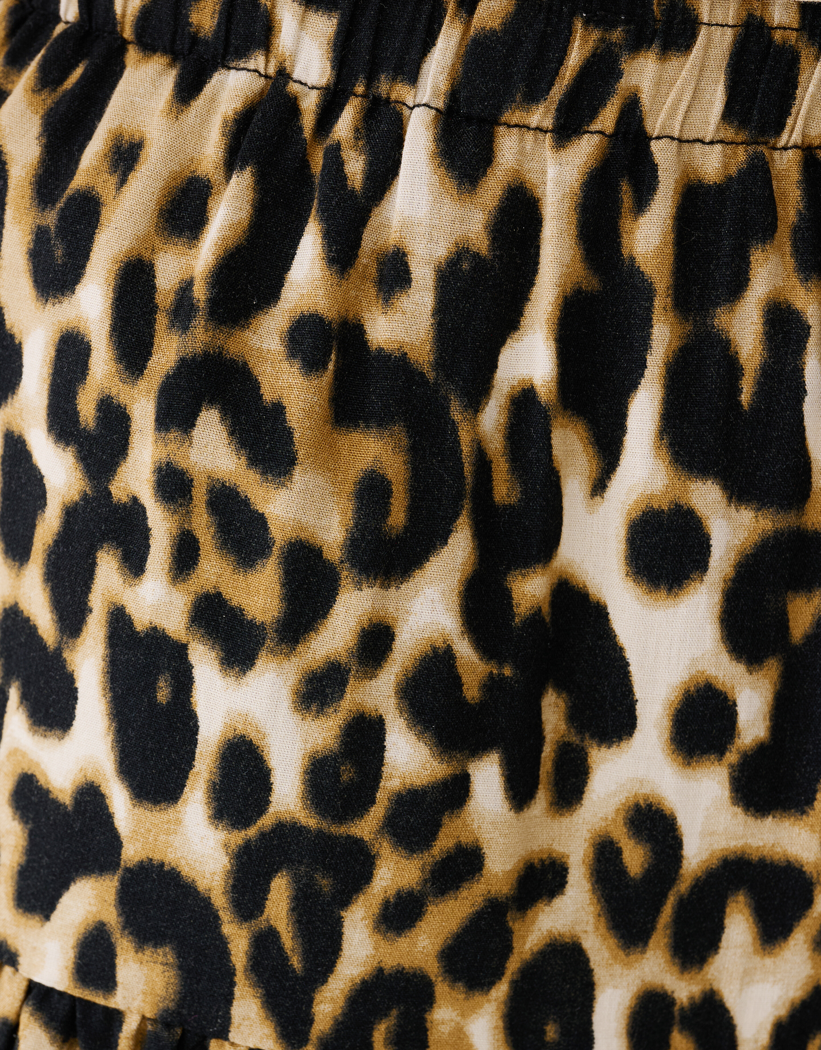 Star Leopard Mini Rok Lichtbruin SHOEBY GIRLS