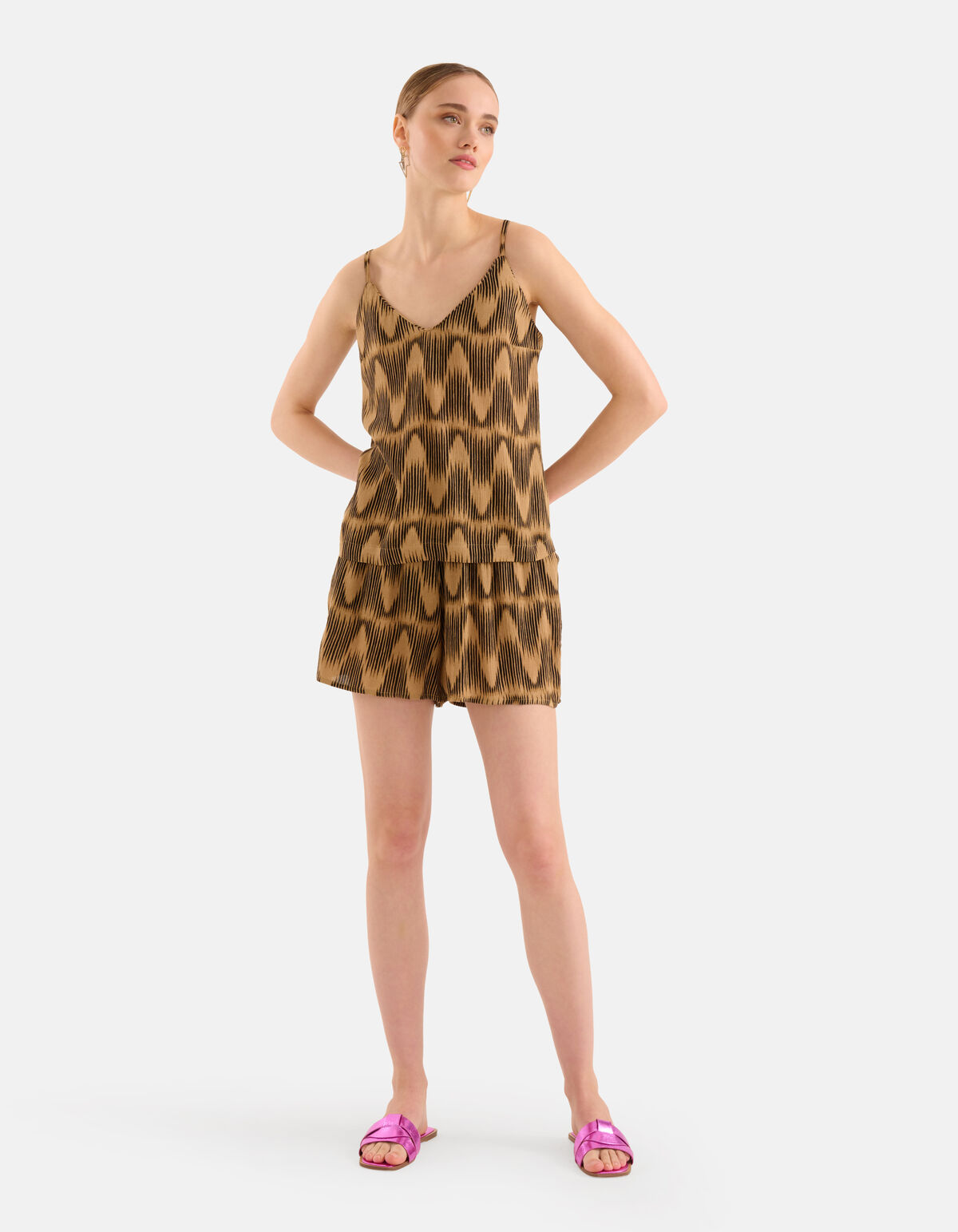 Crinkle Singlet Bruin SHOEBY WOMEN