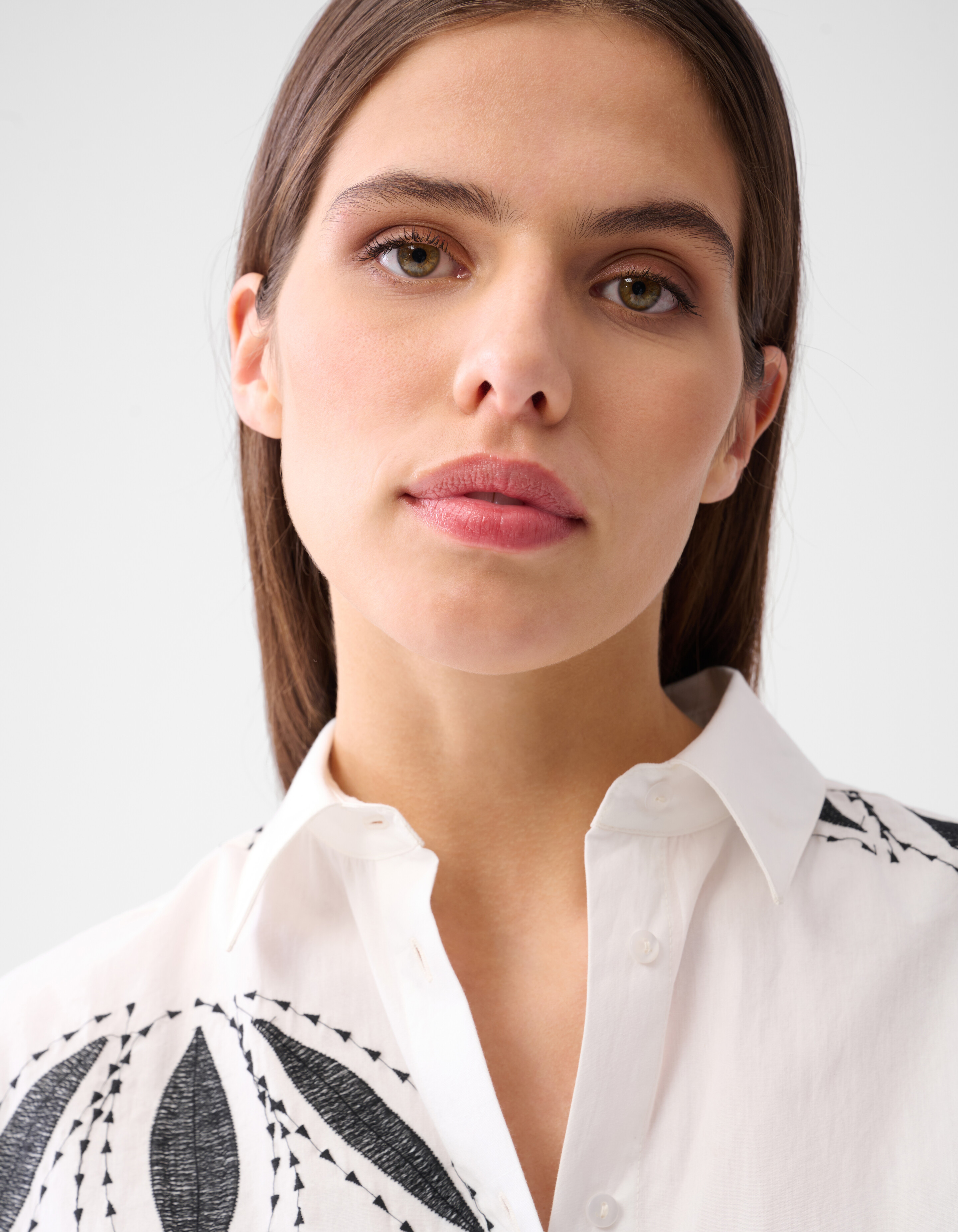 Embroidery Blouse Gebroken Wit By Mieke SHOEBY WOMEN