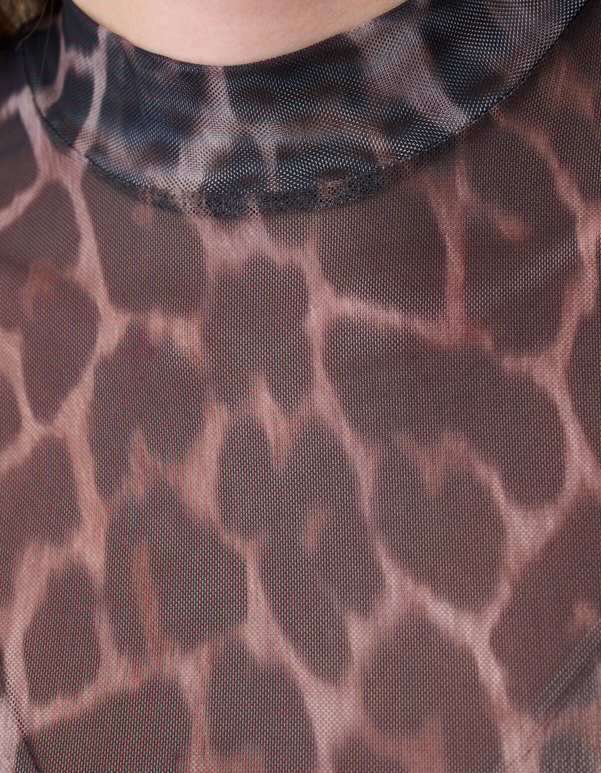 Mesh Jaguar Top Bruin SHOEBY WOMEN