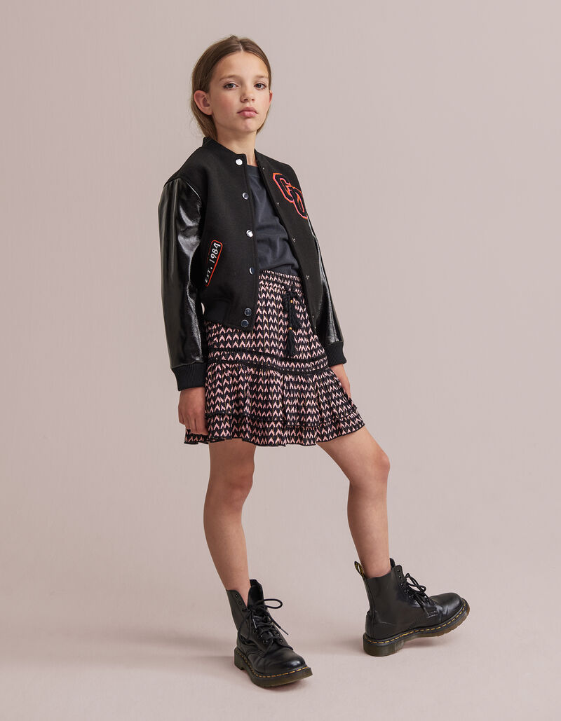 Hally Varsity Bomber by Nicolette van Dam