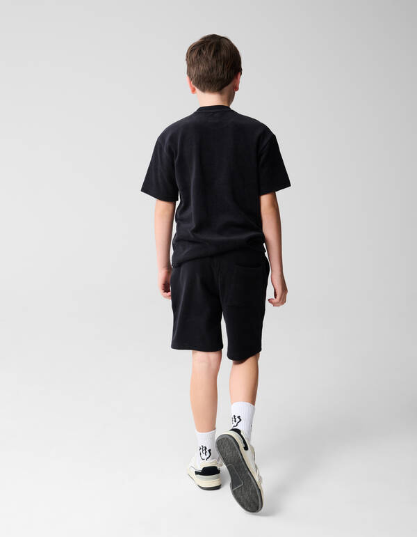 Towling Short Zwart SHOEBY BOYS