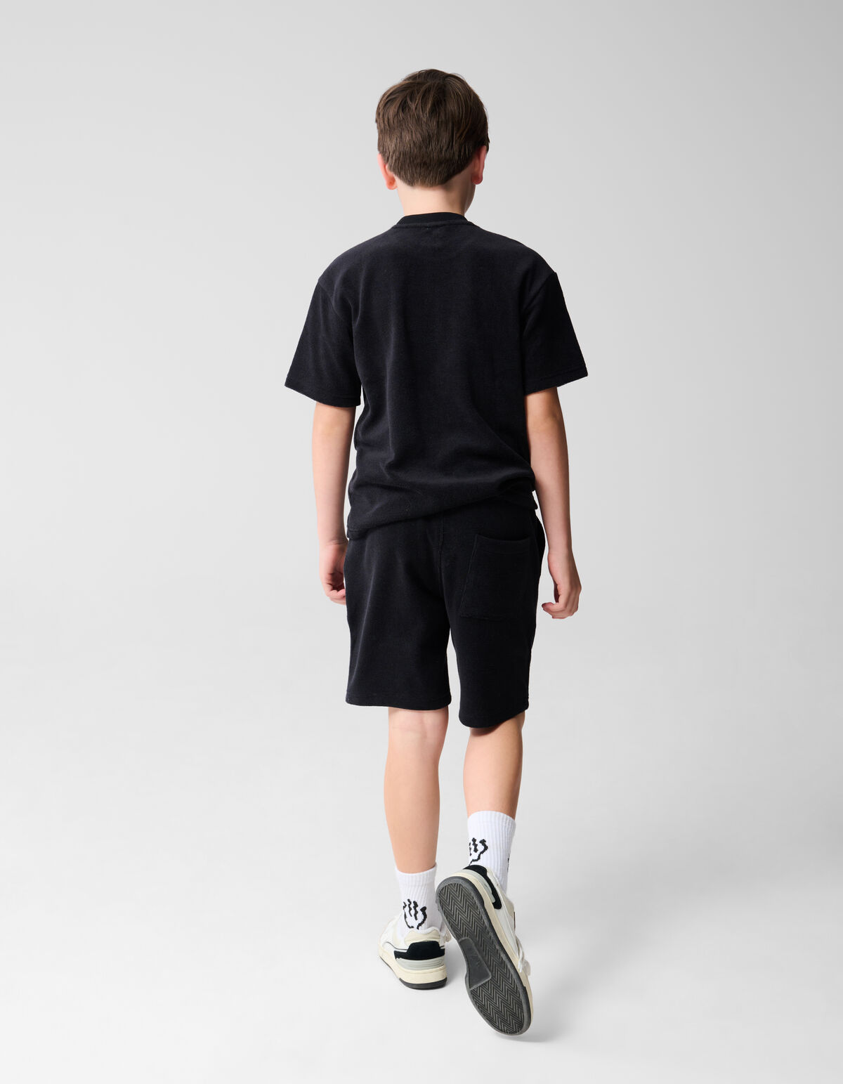Towling Short Zwart SHOEBY BOYS